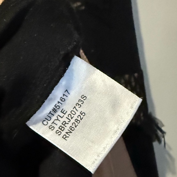 Tadashi Shoji Black Plunge Neck Tiered Ruffle Mini Cocktail Dress - Picture 13 of 13